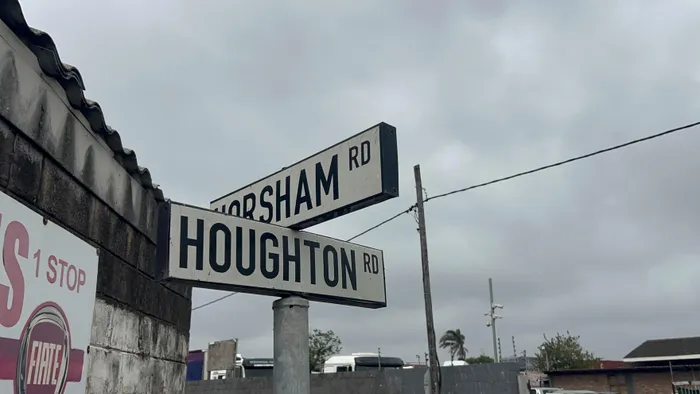 Corner of Houghton and Horsham road in Clairwood, Durban, South Arica, where Navi Pillay grew up