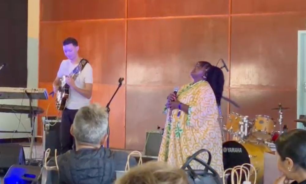 CTIJF musicians honour history through music at Robben Island