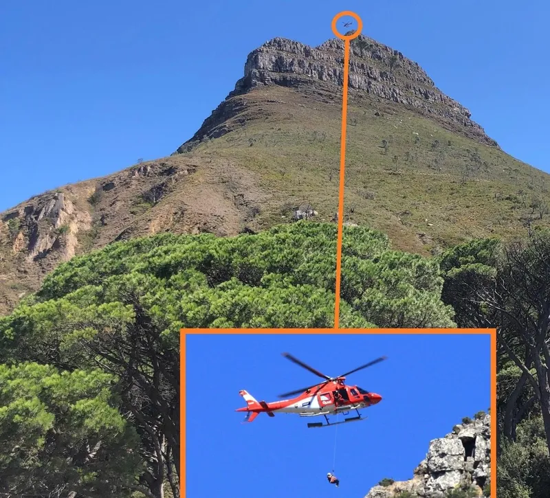 Hiker dies after fall near Muizenberg as rescuers respond to multiple mountain incidents