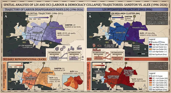 Discover how the Lehohla Ledger's analysis reveals a stark socio-economic divide in South Africa, illustrated by the 75-metre stretch of the M1 highway, and what it means for the future of communities like Alexandra and Sandton.
