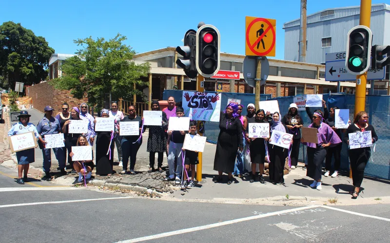 Claremont police and community unite in powerful stand against gender-based violence