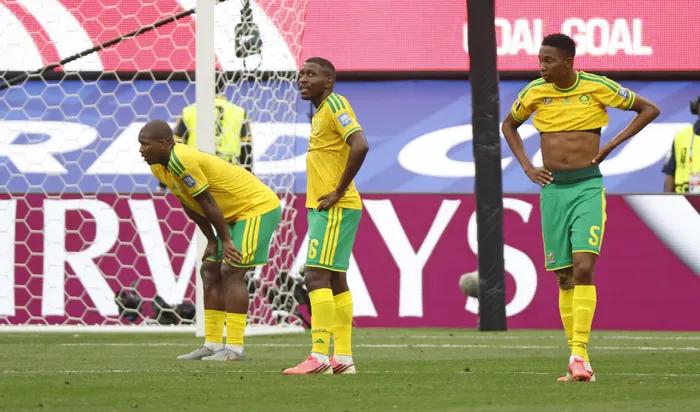 Bafana Bafana’s historic Fifa World Cup 2026 run came to an end after a phenomenal tactical battle with Canada on Sunday night. Photo: Backpagepix