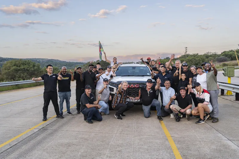 JAC Motors' T9 bakkie sets new South African 24-hour endurance record