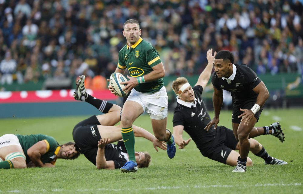 Willie le Roux 100: From 'rugby leper' to Springboks stalwart ...