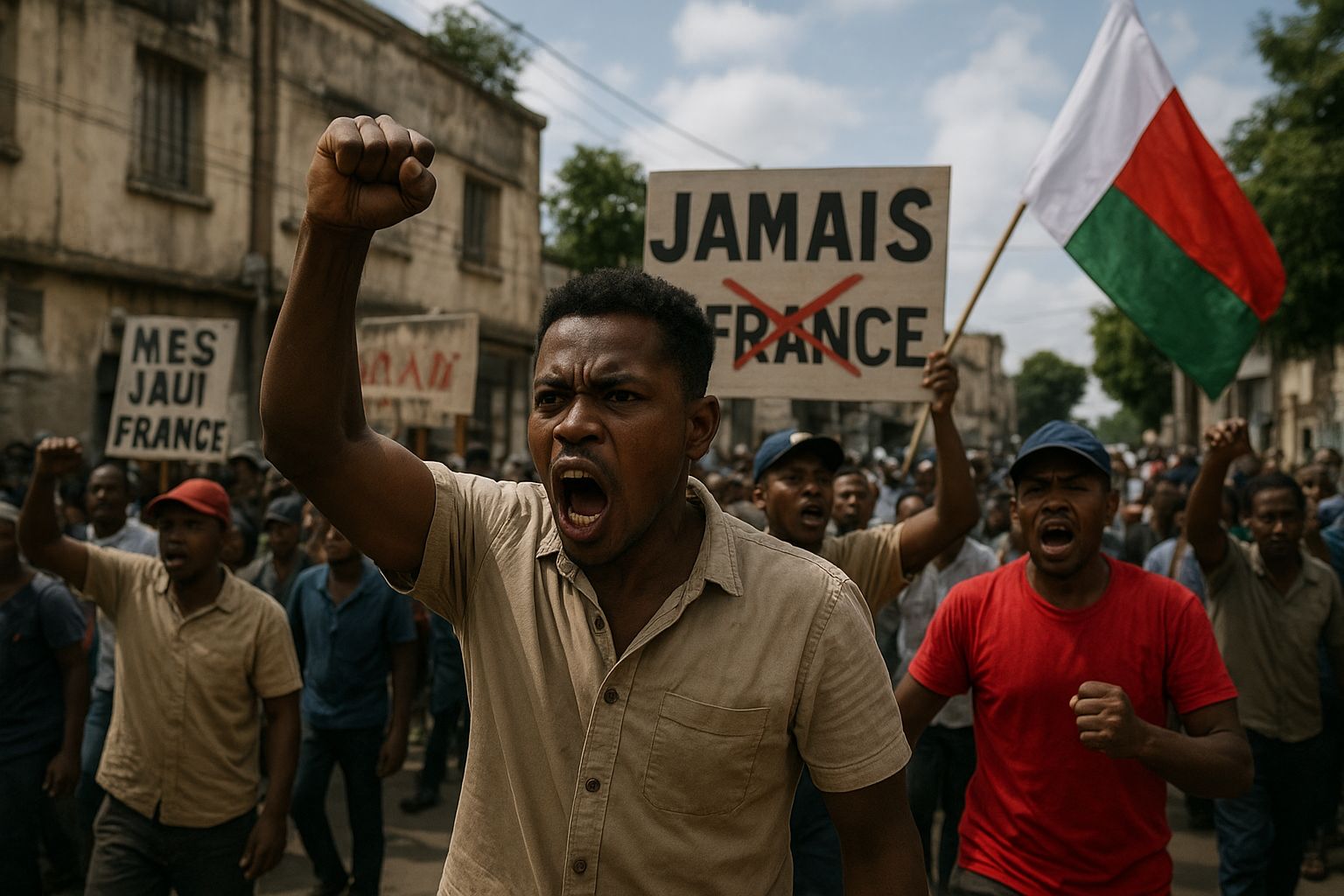 “France out”: Madagascar’s protesters expose a wound that never healed