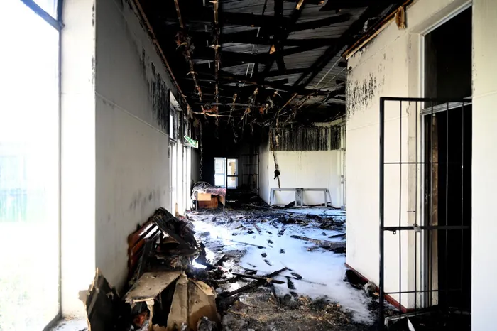 Damages at Bellville campus as the student protests and an arson incident at the Cape Peninsula University of Technology continues.