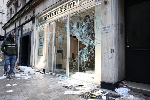 Paris police arrest record 855 people over protest-related violence