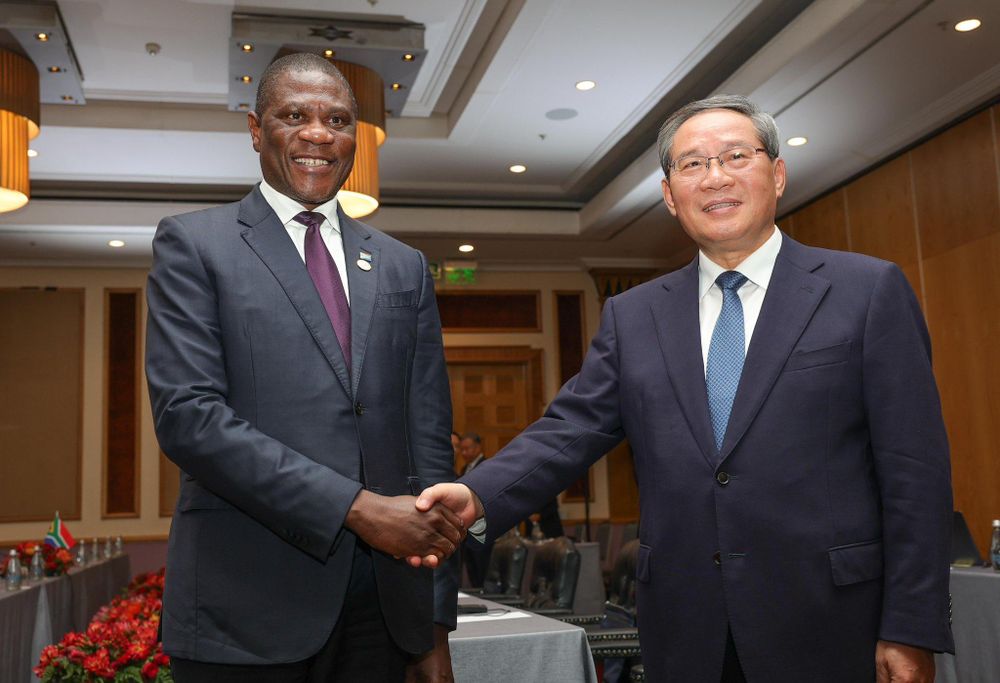 What Deputy President Mashatile's meeting with China's Premier Li Qiang means for South Africa