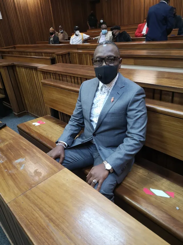 Rivers of Living Waters Church leader Bishop Bafana Stephen Zondo in court. Picture: Zelda Venter