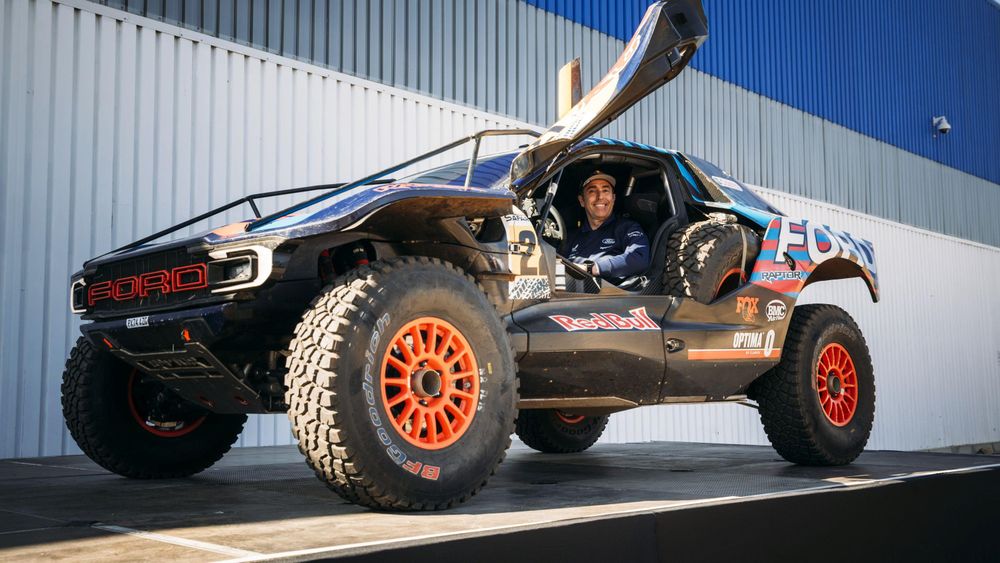 Dakar legend Nani Roma and his ferocious Raptor get hero's welcome at ...