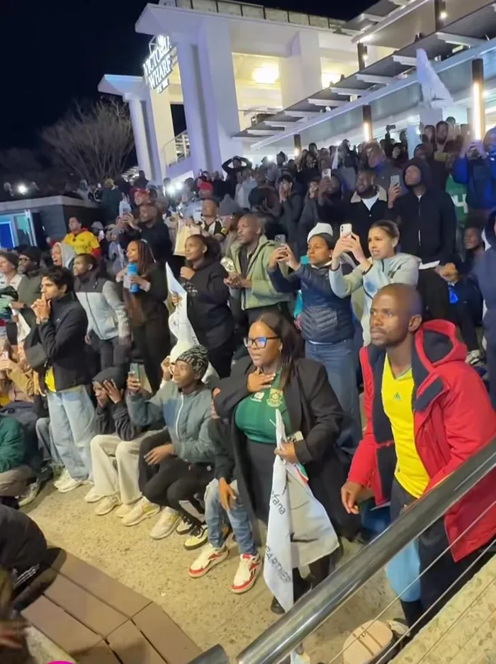 V&A Waterfront watch party.