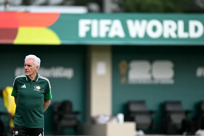 Bafana Bafana goalkeeper Ricardo Goss has fired back at the critics slamming Hugo Broos's defensive tactics against Mexico. Photo: AFP