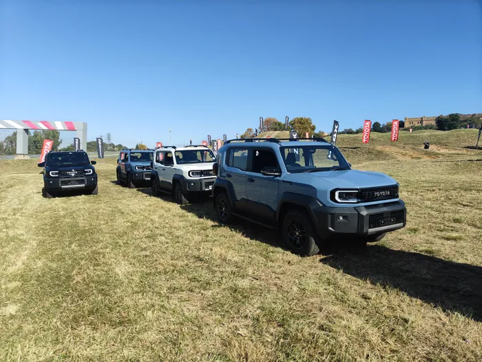 The exterior of the Land Cruiser FJ features a boxy silhouette, flared wheel arches and 245mm of ground clearance.
