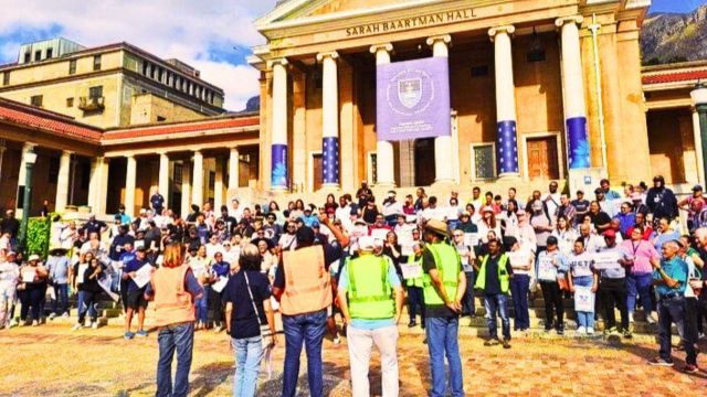 University of Cape Town staff strike over fair pay and inequality