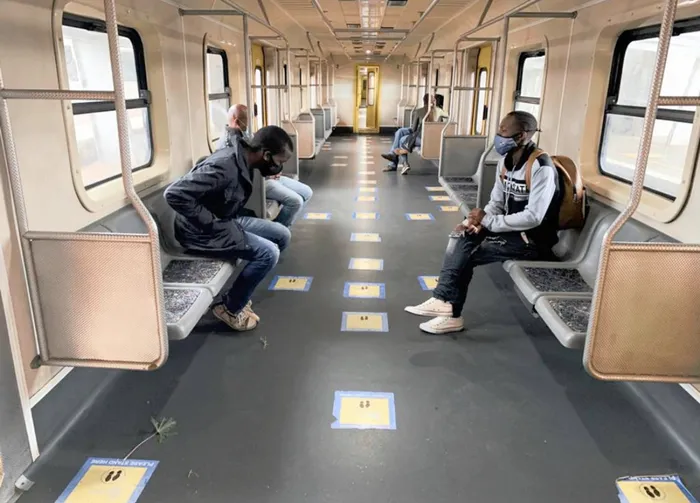 Metrorail resumed the train service from Mabopane to the CBD yesterday. Picture: Sakhile Ndlazi