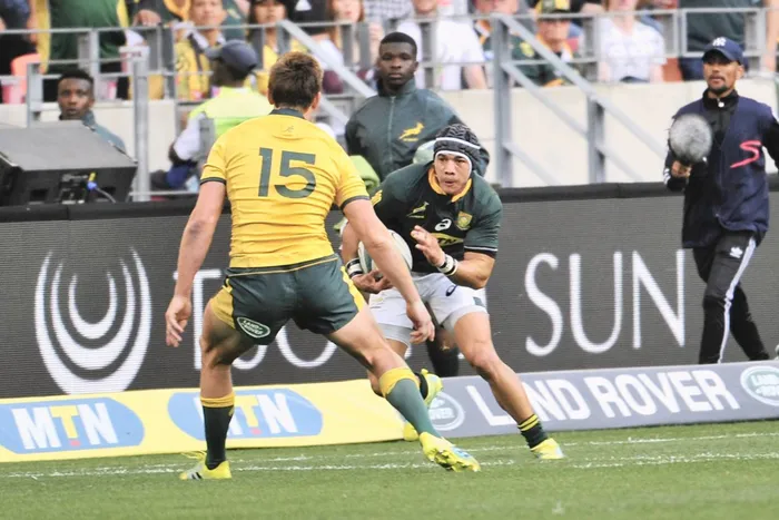 WATCH: Springbok wing Cheslin Kolbe sets up Toulouse try with stunning ...