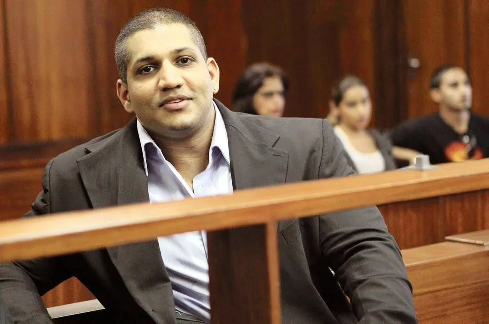 An image of Rajiv Narandas in the dock