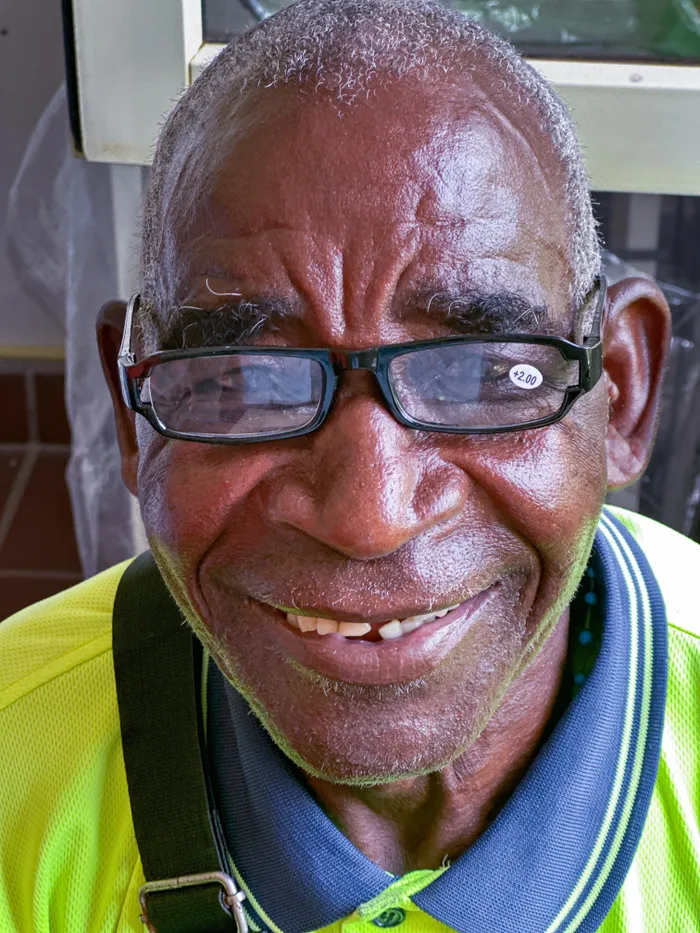 The Right to Sight campaign provides elderly, poor-sighted villagers with corrective spectacles.