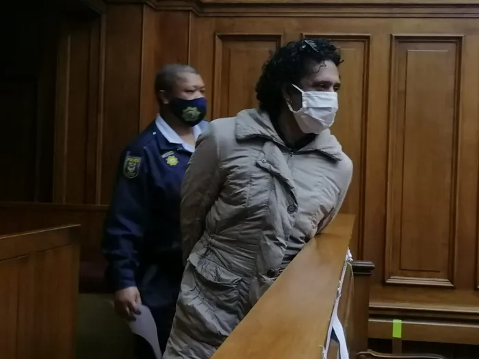 Melvin Volkwyn at the Western Cape High Court on Thursday. Picture: Chevon Booysen