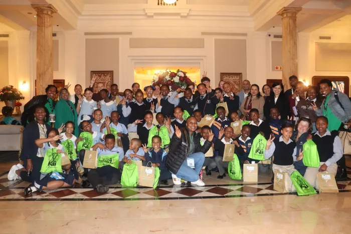 Last year's Big Biodiversity Challenge participants attending the Environmental Education Association of Southern Africa (EEASA) Conference in Cape Town.