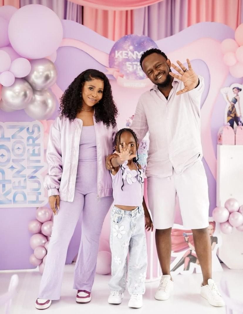Inside Kwesta and Yolanda Vilakazi's lavish 'K-Pop Demon Hunters' party for Kenya's fifth birthday
