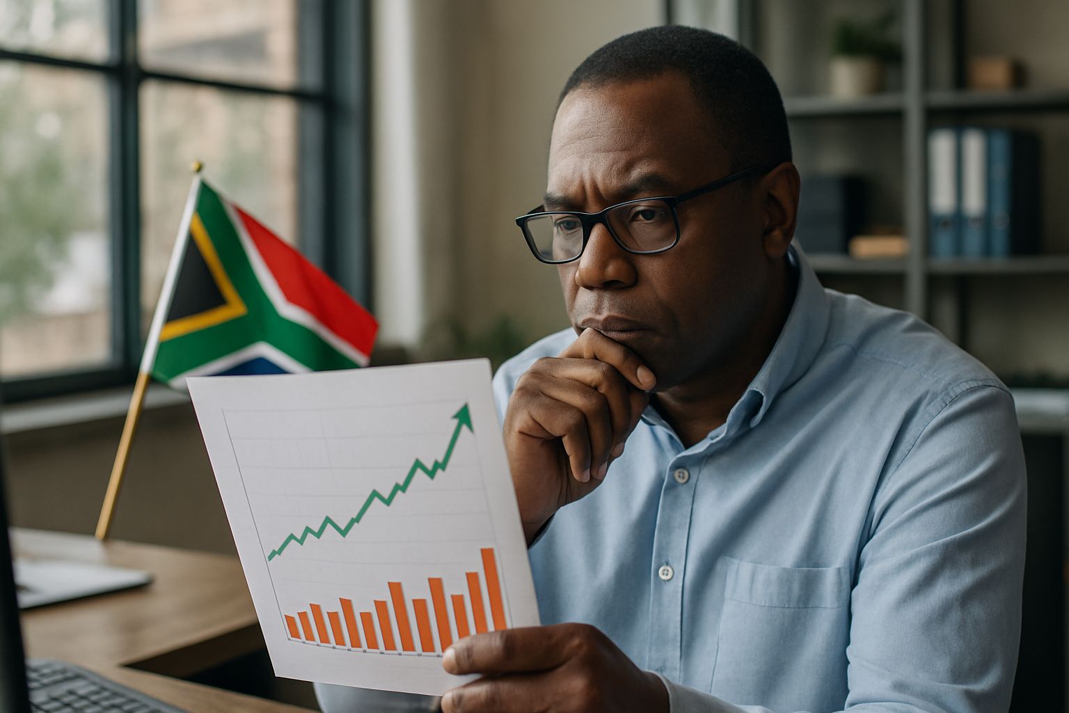 South Africa's economy shows signs of recovery as GDP data approaches