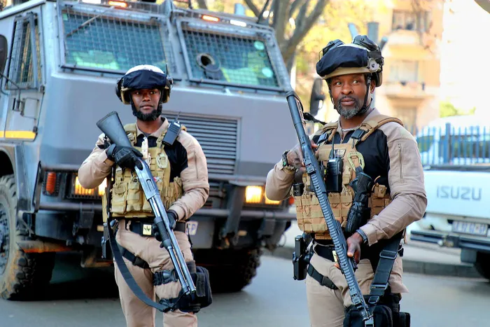 Private security, accompanied by members of the SAPS, has been conducting operations in Hillbrow to check whether immigrants have the correct documentation. They arrested a few people during the operation, which has been ongoing for some days.  
