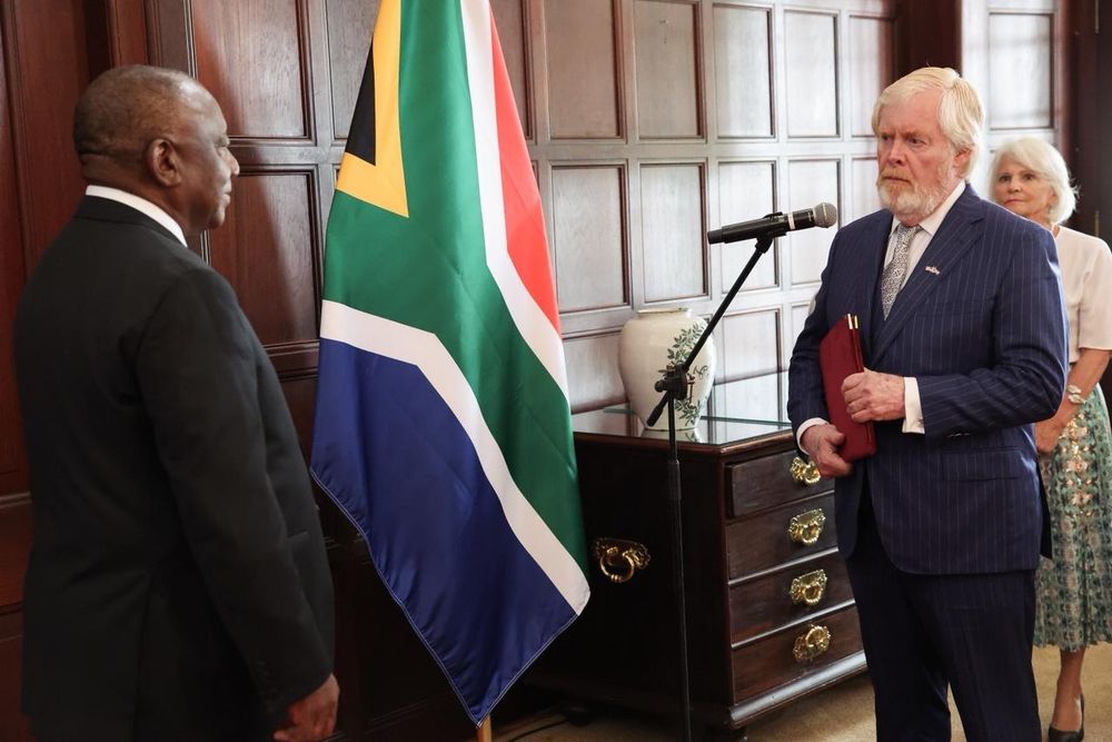 President Ramaphosa receives letters of credence from 20 heads of mission-designate