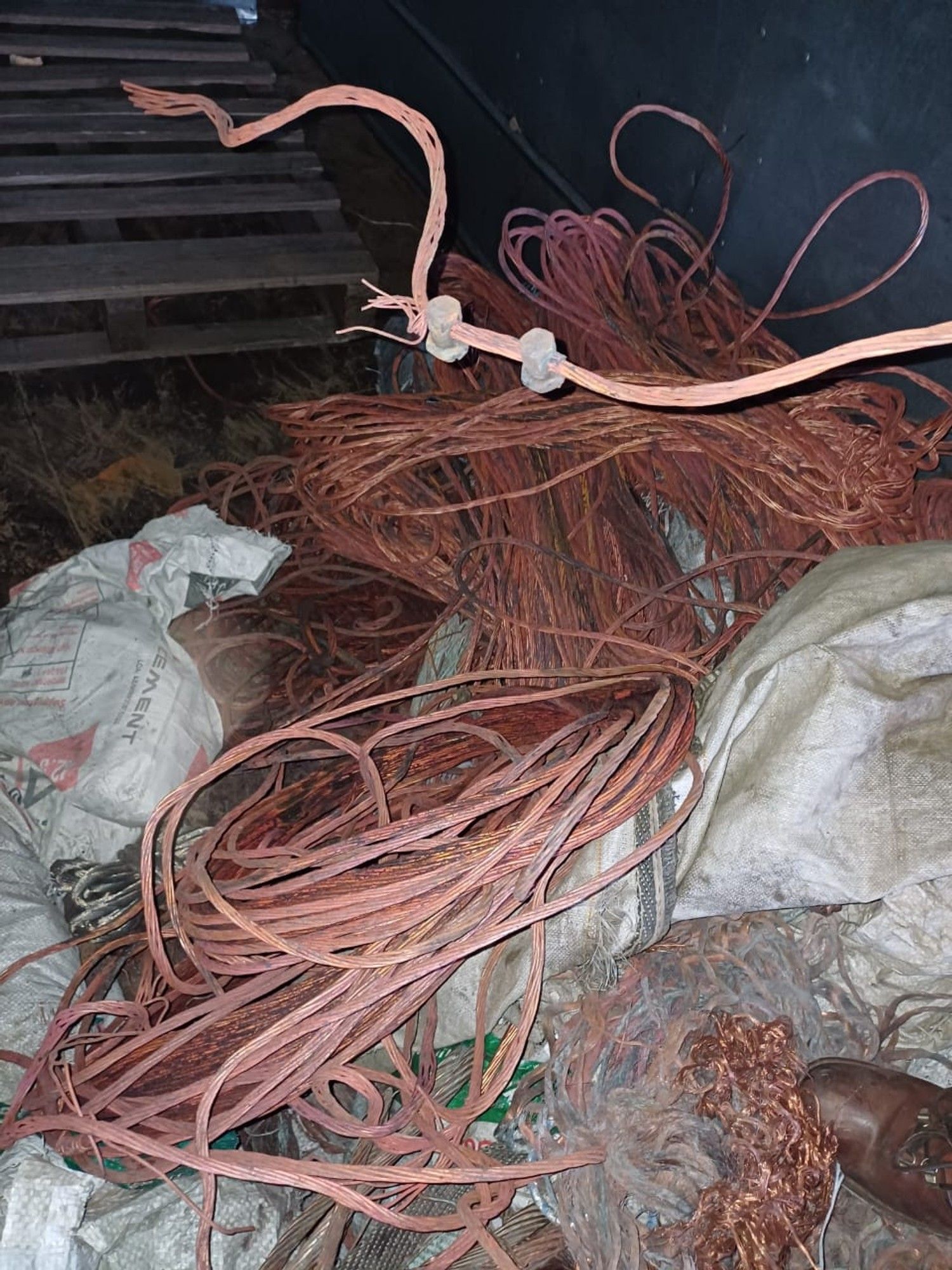 Two arrested with copper wire estimated at R500 000 in value