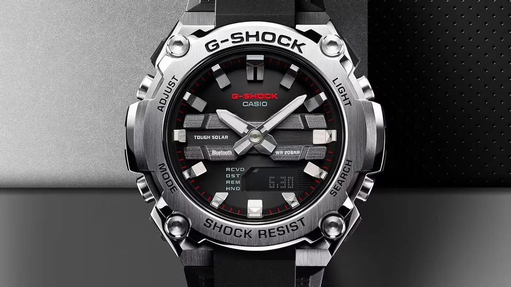 G-Shock GST-B600 is the most compact and thinnest G-Steel model to