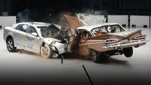 Your ancient skadonk was 'built like a tank', but here's why it's not safer than a modern car