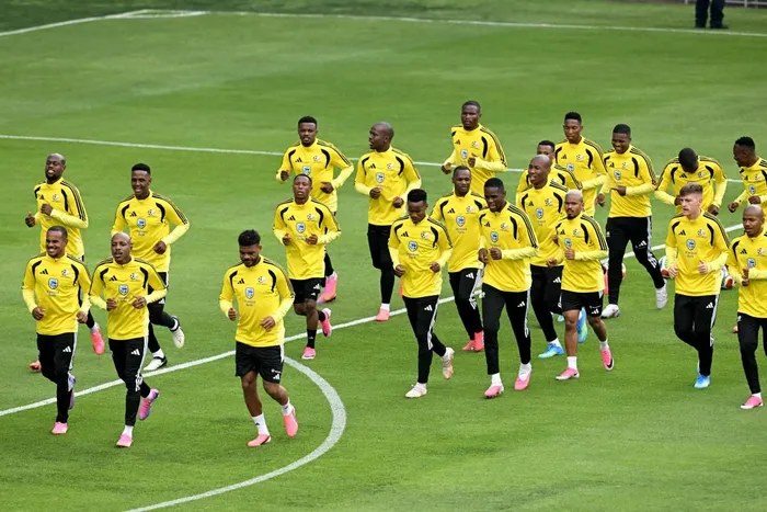 The Bafana Bafana squad are put through their paces ahead of their 2026 Fifa World Cup opener against Mexico.
