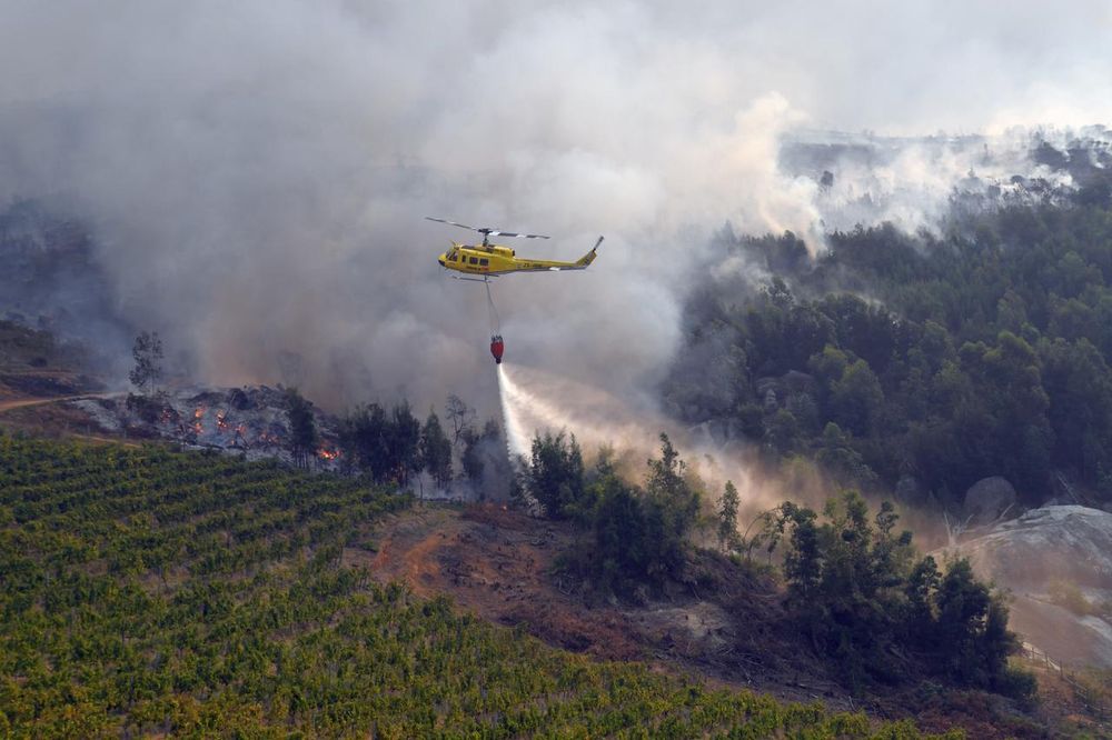 Tokai fire update: Rainfall grounds helicopters, offers relief