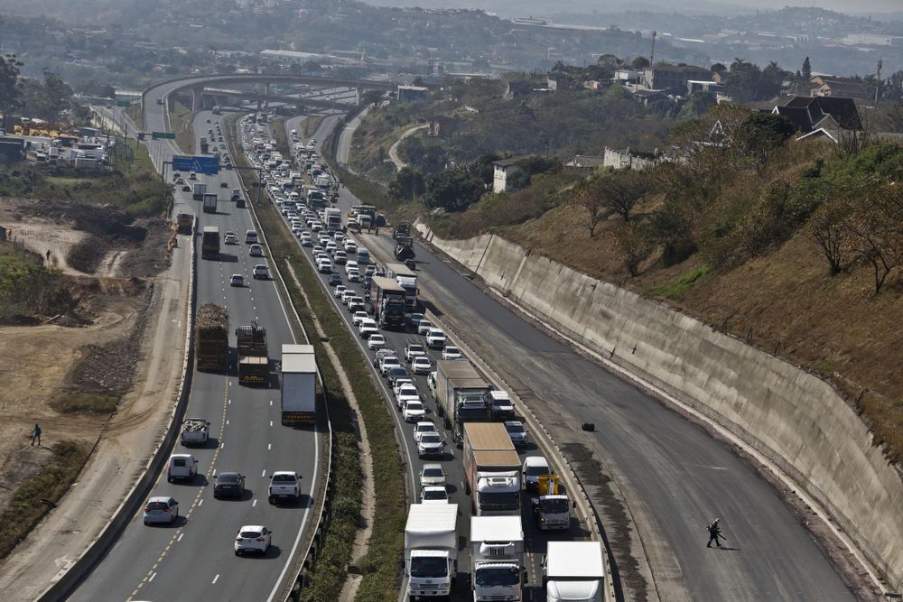 Severe weather conditions lead to road closures across South Africa