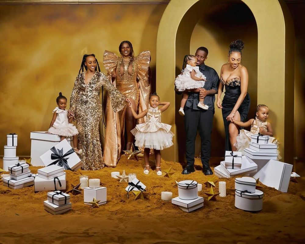 Shauwn Mkhize, Andile Mpisane and family put their tax blues aside for ...