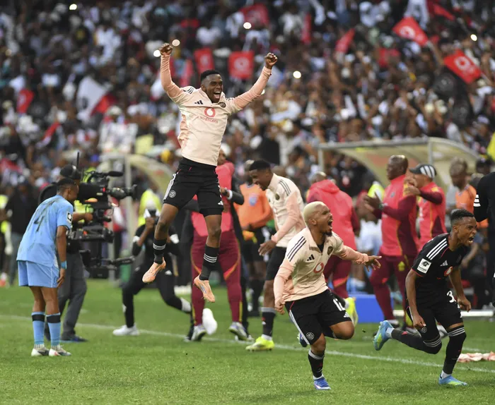 Orlando Pirates didn't just win the Betway Premiership — they secured a spectacular domestic treble by adding the MTN8 and Carling Knockout Cup to their cabinet. Photo: Backpagepix