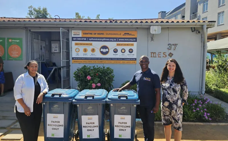MES Durbanville collaborates with IWMSA to promote paper recycling and sustainability
