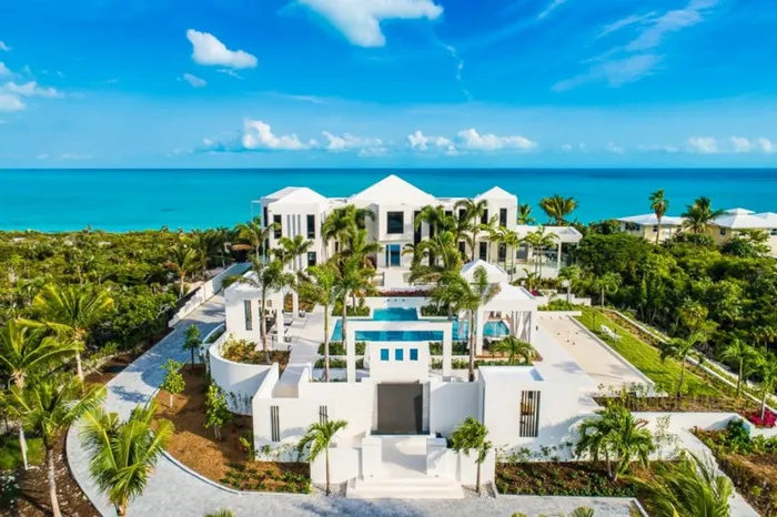 A place both expensive and super luxurious is Triton Luxury Villa in Turks and Caicos. Picture: Triton Luxury Villa.