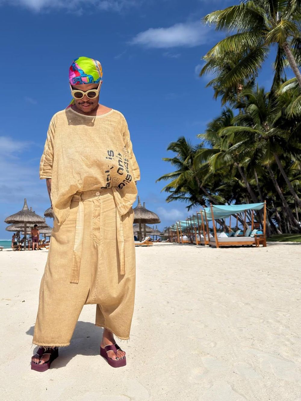 Father-daughter duo Somizi and Bahumi enjoy a sun-soaked getaway in beautiful Mauritius