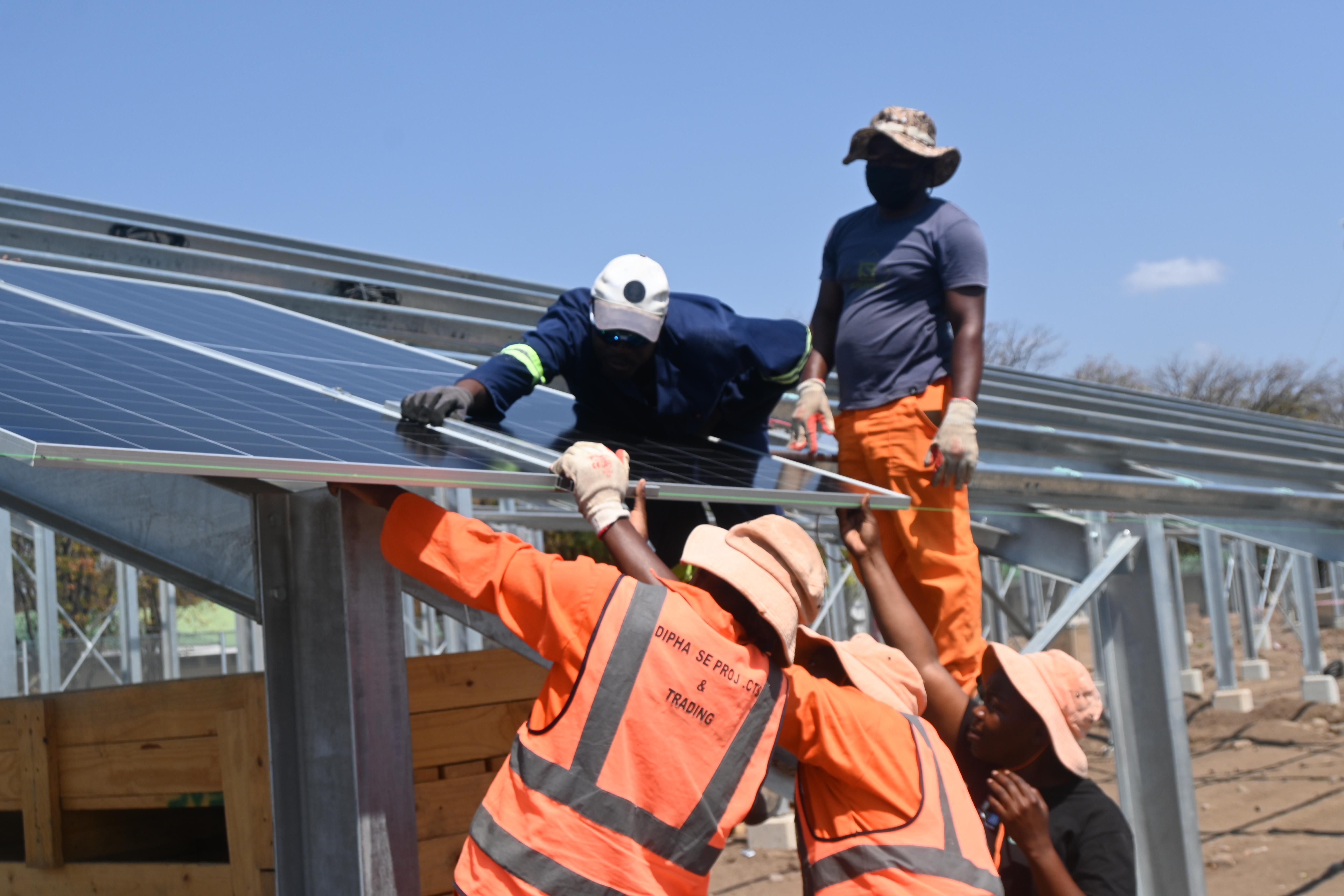Building a greener future in Limpopo: youth trained in renewable energy skills