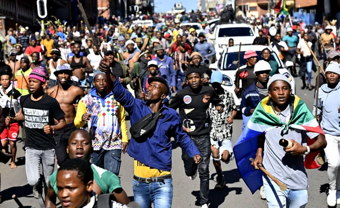 The June 30 deadline drew thousands into the streets of South Africa's major cities.