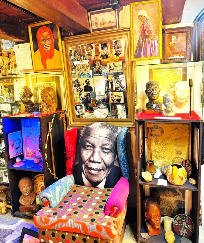 Cultural and historical artwork featured at the Cape Heritage Museum. 