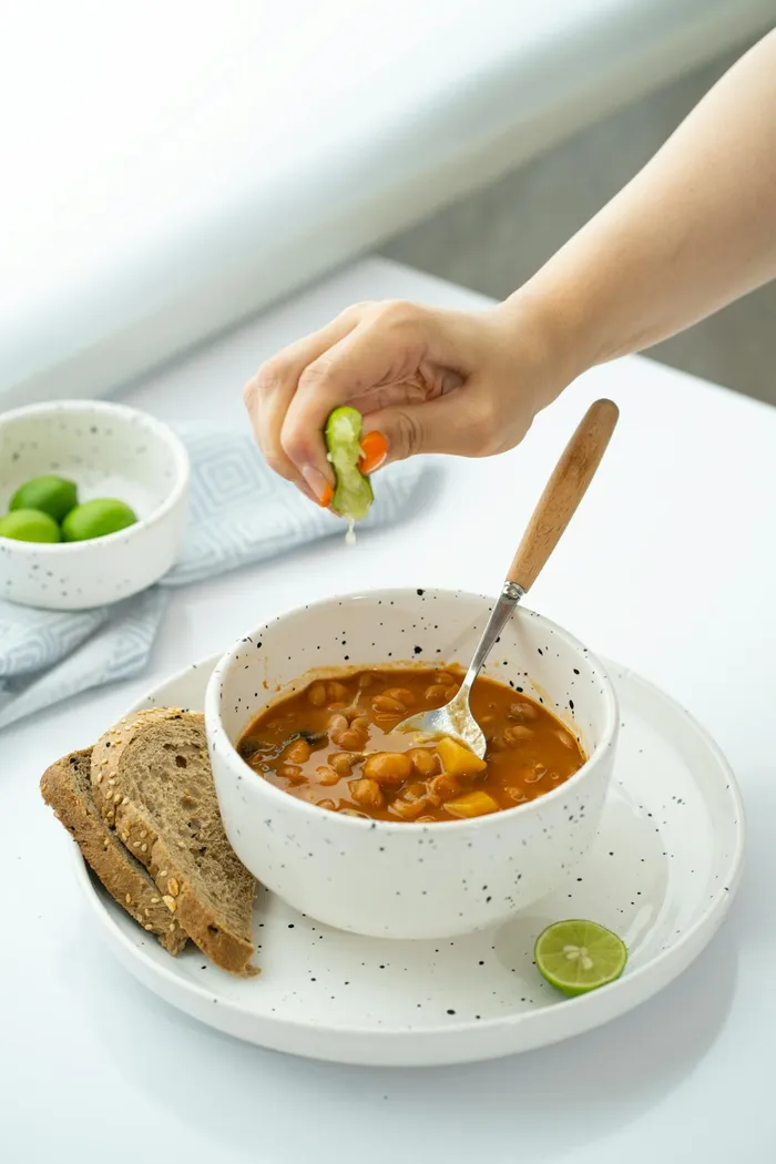 A squeeze of fresh lemon or lime juice right before serving can instantly wake up a sleepy chicken dish or a creamy pasta sauce.