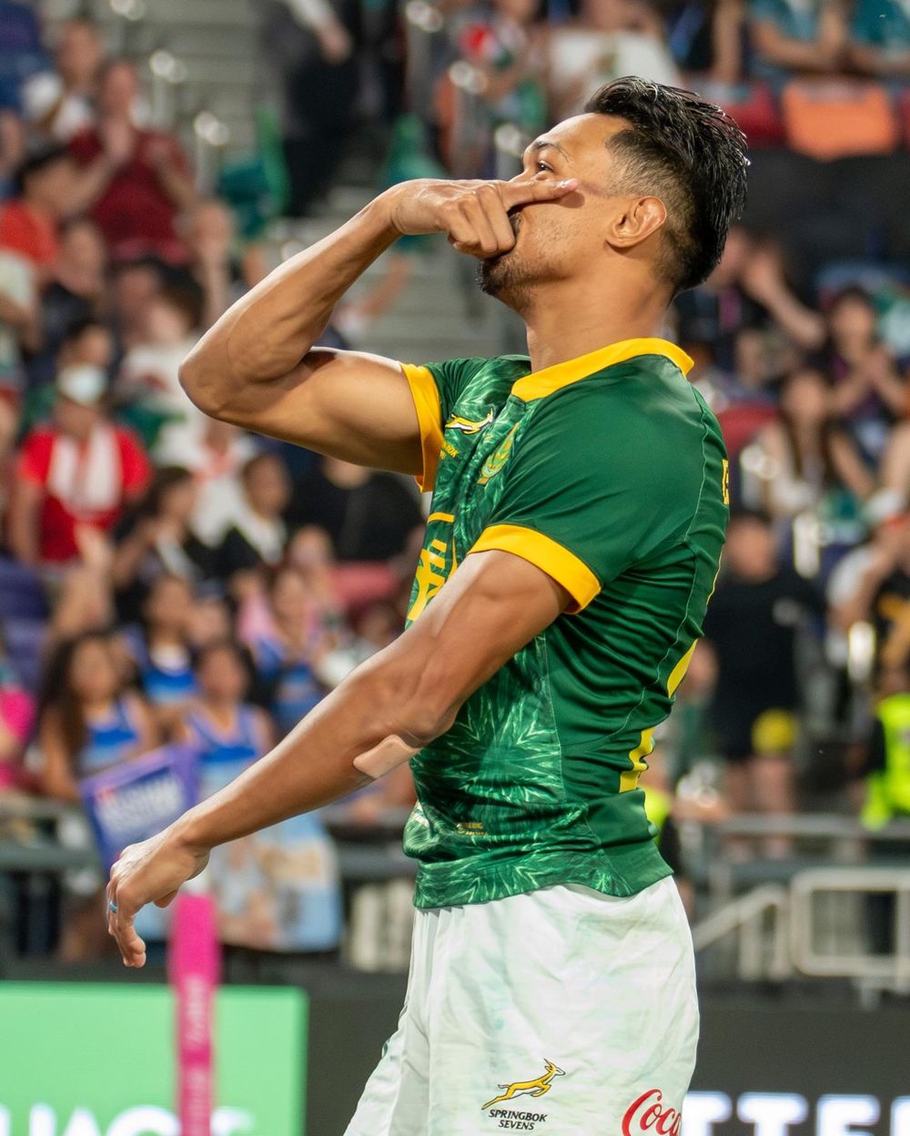 Tristan Leyds shares heart-warming story behind SVNS Player of the Year triumph