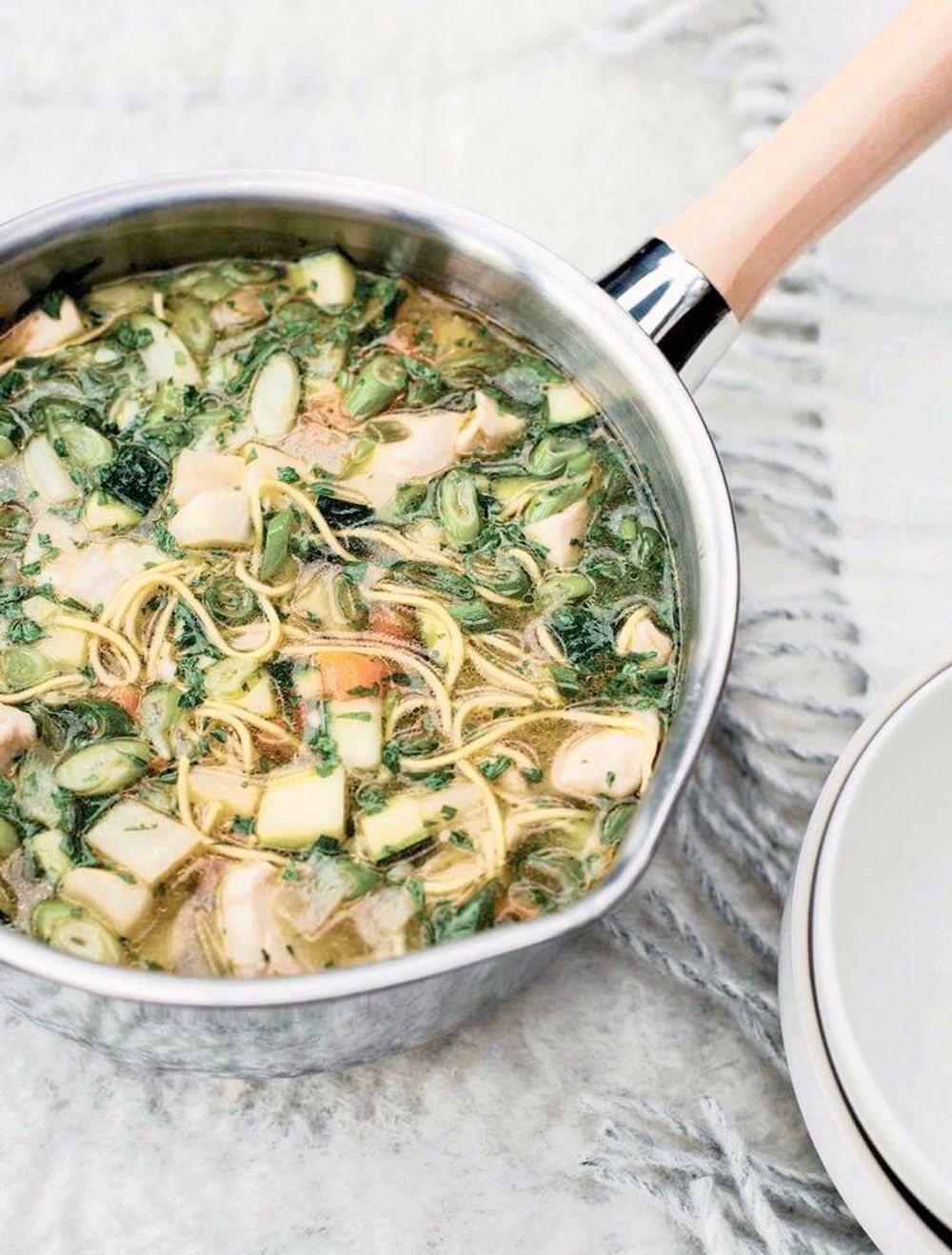 #WinterSoup: Chicken & Winter Vegetable Broth- Recipe