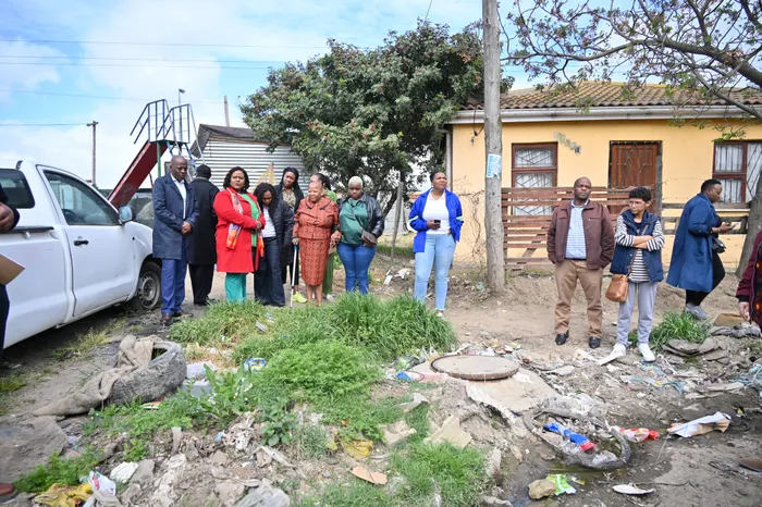 The deputy minister hoped to raise public awareness about the impact that theft and vandalism of water and sanitation infrastructure had on essential services to communities. Picture: Ayanda Ndamane/African News Agency (ANA)