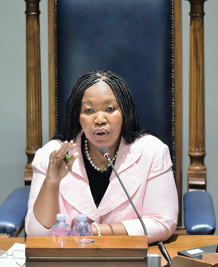 Speaker of Tshwane council Katlego Mathebe. Picture: Oupa Mokoena/African News Agency (ANA)