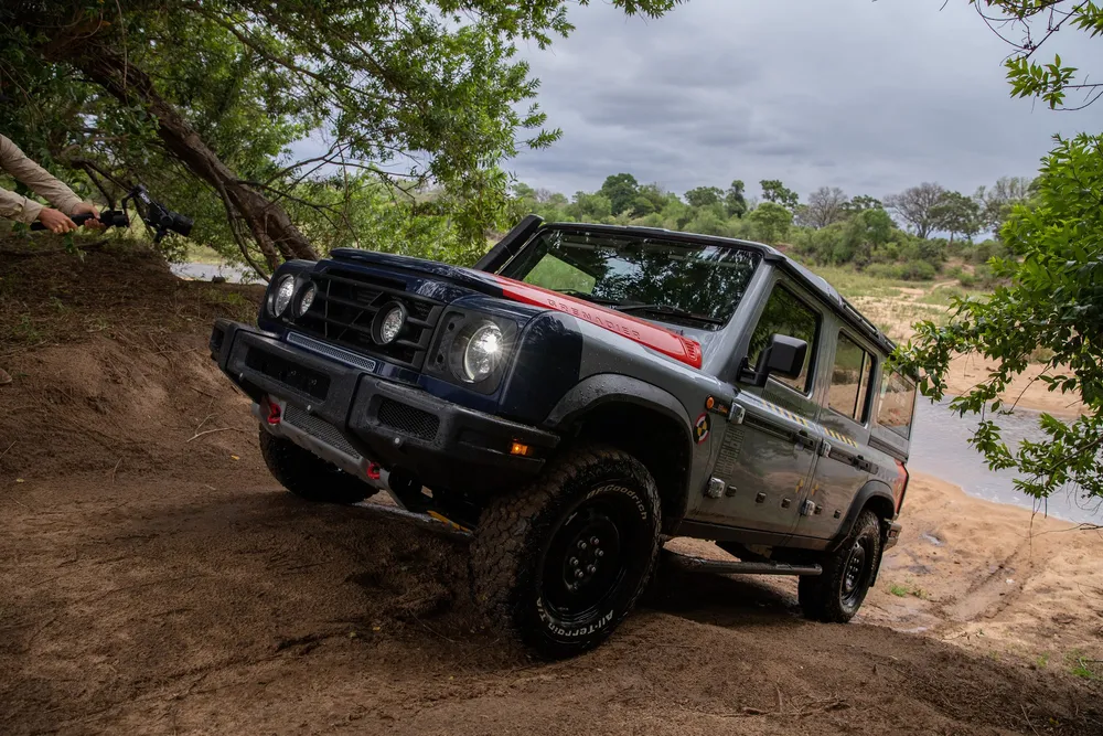 2022 Ineos Grenadier devours uphill drive.