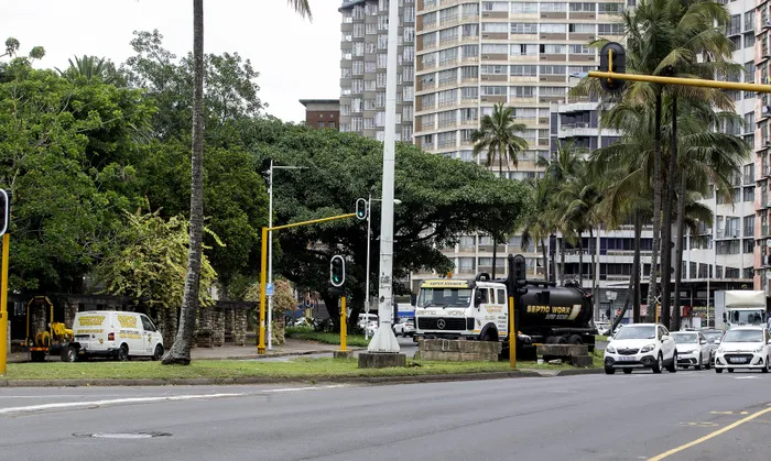 Traffic is moving smoothly following sewage infrastructure maintenance work on a 3.5 kilometer pipeline under Margaret Mncadi Avenue formerly Victoria Embankment in Durban