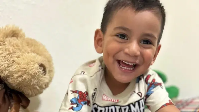 Orlin before his mom was deported and detained by ICE.